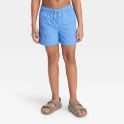 Boys' Solid Swim Trunks - Art Class™ Blue 7 Boys' Solid Swim Trunks - Art Class™ Blue -Kids Clothing Store GUEST 010be48a 4847 4368 8a6a a24f030947fc