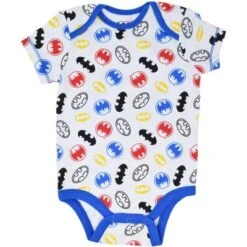 DC Comics Justice League Batman Baby Boys 5 Pack Short Sleeve Bodysuit -Kids Clothing Store GUEST 01f74166 1aed 433a 8c67 457d333fdc6d
