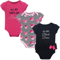 Little Treasure Baby Girl Cotton Bodysuits 3pk, Little Black Dress -Kids Clothing Store GUEST 02db23f8 2c66 44ae bd13 89f10058dc32