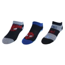 Textiel Trade Boy's Marvel Spiderman Sneaker Socks (3 Pairs) -Kids Clothing Store GUEST 050eea74 21c0 4f28 a6a7 ca6c98fc46ba