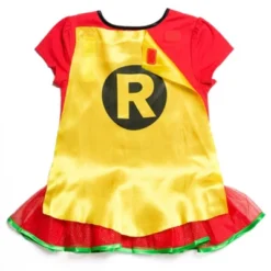 DC Comics Robin Girls Cosplay T-Shirt Dress Leggings And Cape 3 Piece Little Kid To Big Kid -Kids Clothing Store GUEST 053a83f5 693d 439f b2ac 8aa5a078664f