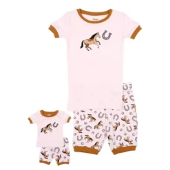 Leveret Girls And Doll Matching Short Pajamas -Kids Clothing Store GUEST 06ed1a4b a236 4085 b4f6 8391a5ad6374