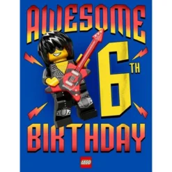 Boy's LEGO® Awesome Rock Star Birthday 6 T-Shirt