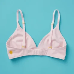 Yellowberry Girls' Triangle Full-Coverage Bra With Convertible Straps
