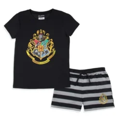 Harry Potter Girls' Wizarding World Hogwarts Crest Sleep Pajama Set Shorts Multicolored 15 Harry Potter Girls' Wizarding World Hogwarts Crest Sleep Pajama Set Shorts Multicolored -Kids Clothing Store GUEST 0bd91b3d 73ef 413a 8c58 b1d77d8efed8