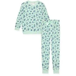 Sleep On It Girls 2-Piece Velour Pajama Set - Floral -Kids Clothing Store GUEST 0c4887b8 b631 46db 9eff 88e8bf4b0341