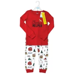 Hudson Baby Infant And Toddler Cotton Pajama Set, North Pole