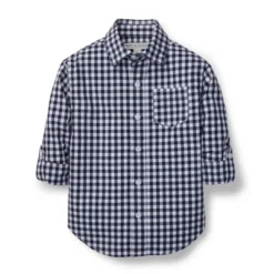 Hope & Henry Boys' Poplin Button Down Shirt, Infant -Kids Clothing Store GUEST 0ff1cc63 a280 4a61 8cd7 b4d899b0fb96
