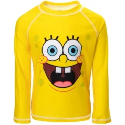 SpongeBob SquarePants Rash Guard Swim Shirt Toddler To Big Kid -Kids Clothing Store GUEST 10d578d1 a7c9 4601 bd33 57ca719b6edf