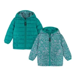 Andy & Evan Toddler Aqua Monsters Reversible Puffer -Kids Clothing Store GUEST 118109e1 5f41 4f5b 9ee4 d88780f07596