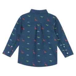 Andy & Evan Kids Boys Buttondown Shirt Blue, Size 7