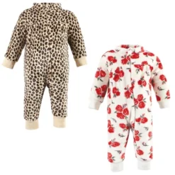 Hudson Baby Infant Girl Plush Jumpsuits, Red Rose Leopard 17 Hudson Baby Infant Girl Plush Jumpsuits, Red Rose Leopard -Kids Clothing Store GUEST 14db0142 8f5b 46ec 8c27 35b05ab380e8