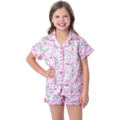 Harry Potter Girls' Honeydukes Wizarding World Sleep Pajama Set Shorts Pink -Kids Clothing Store GUEST 1519c535 d78f 4fa2 b1aa 41418f8c69f8