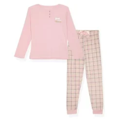 Sleep On It Girls 2-Piece Fleece Pajama Set - Pink Plaid 15 Sleep On It Girls 2-Piece Fleece Pajama Set - Pink Plaid -Kids Clothing Store GUEST 1615090a ab18 4b15 9f32 8d54d3f3089f