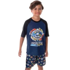 Beyblade Burst Boys' Spinner Tops 2 Piece Shorts And T-Shirt Pajama Set Beyblade - Ace Dragon -Kids Clothing Store GUEST 1642e646 e8e6 4abb a091 32dd047b6bfe