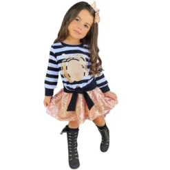 Girls Harvest Sparkle Sequin Tutu Skirt Set - Mia Belle Girls -Kids Clothing Store GUEST 16e98e42 db3e 498b a9f2 69e6911dc1cc