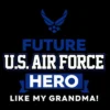 Toddler's United States Air Force Future Grandma Hero -Kids Clothing Store GUEST 1781c721 d542 4809 94a3 bf57ea4536c6