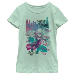 Girl's Marvel Ghost-Spider Attributes Poster T-Shirt -Kids Clothing Store GUEST 1792f811 c159 4ddb b34b 214e43d80740