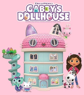 Girl's Gabby's Dollhouse Purrfect Dollhouse T-Shirt 3 Girl's Gabby's Dollhouse Purrfect Dollhouse T-Shirt