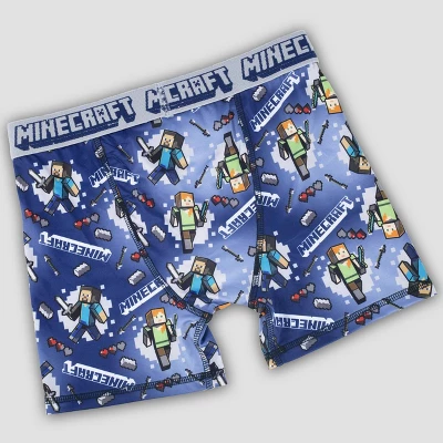 Boys' Minecraft 4pk Underwear 4 Boys' Minecraft 4pk Underwear - Image 2