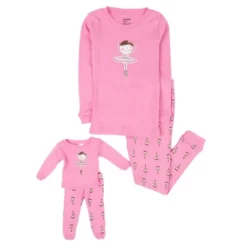 Leveret Girl And Doll Matching Cotton Pajamas 18 Leveret Girl And Doll Matching Cotton Pajamas -Kids Clothing Store GUEST 186873bf 801f 43e5 8748 4d38c9760ab9