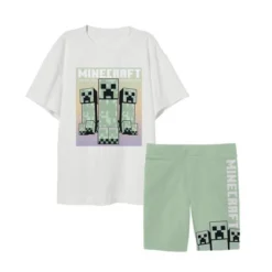 Minecraft Sonic Youth Girls Basic Tee & Biker Short Set 7 Minecraft Sonic Youth Girls Basic Tee & Biker Short Set -Kids Clothing Store GUEST 1870e5d8 25ee 4f61 9fc3 b47aef5af5e8