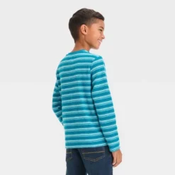 Boys' Long Sleeve Thermal Henley Shirt - Cat & Jack™