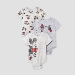 Baby Boys' Disney Mickey Mouse & Friends Minnie 3pk Bodysuit And One Piece Clothing Set - Heathered Gray 9 Baby Boys' Disney Mickey Mouse & Friends Minnie 3pk Bodysuit And One Piece Clothing Set - Heathered Gray -Kids Clothing Store GUEST 1d24f603 200d 4daf b4db 6664edf7fa42