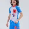 Marvel Avengers Hulk Spider-Man Boys Rash Guard And Swim Trunks Outfit Set Little Kid To Big Kid -Kids Clothing Store GUEST 1dbc8c8b 1802 476c 96ec efcda879b57a