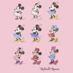 Girl's Disney Evolution Of Minnie T-Shirt