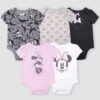 Baby Girls' 5pk Disney Minnie Mouse Short Sleeve Bodysuits - Gray/Pink/White -Kids Clothing Store GUEST 2236e391 4cec 44b1 aa1c 84e69b560f1a