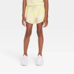 Girls' Double Layered Run Shorts - All In Motion™ -Kids Clothing Store GUEST 22613733 b283 4608 a519 a9474f1f8f1e