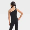 Girls' Asymmetrical Cropped Tank Top - All In Motion™