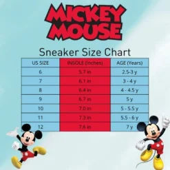 Disney Toddler Boys Mickey Mouse Sneakers With 2 Red Lights -Kids Clothing Store GUEST 249bf018 7229 4a4d aafb 26526d14eb4b
