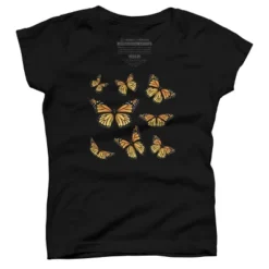 Girl's Design By Humans Monarch Butterfly By AnnArtshock T-Shirt -Kids Clothing Store GUEST 262a9a71 b825 4b89 a0e3 5b1ce617c58d