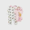 Baby Girls' 2pk Disney Princess Romper And Bodysuit - Pink -Kids Clothing Store GUEST 277d33b4 ecb5 4ece a765 32e5b81252fc