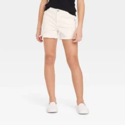 Girls' Mid-Rise Jean Shorts - Art Class™ -Kids Clothing Store GUEST 27aad225 ec98 44e0 acbc c044be06402d