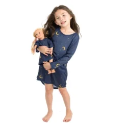Leveret Girls And Doll Matching Nightgown -Kids Clothing Store GUEST 29f10094 b63b 4d99 a6c2 3a3282ea2e01