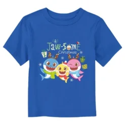 Toddler's Baby Shark Jawsome Family Christmas T-Shirt -Kids Clothing Store GUEST 2a1cb81a 2451 4e32 a680 a2d0952f1ef8