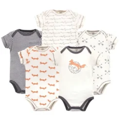 Touched By Nature Baby Boy Organic Cotton Bodysuits 5pk, Fox 13 Touched By Nature Baby Boy Organic Cotton Bodysuits 5pk, Fox -Kids Clothing Store GUEST 2a37dd2c 9c04 4c04 92af 3a1392c087c8
