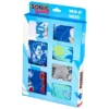 Sonic The Hedgehog Boys Week Of Socks Ankle And Crew 7 Pair Gift Box Set Multicoloured