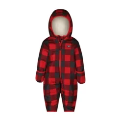 OshKosh B'gosh® Baby Boys' Plaid Bunting Snowsuits Red 3-6M