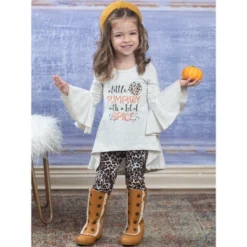 Girls A Lot Of Spice Leopard Print Legging Set - Mia Belle Girls -Kids Clothing Store GUEST 330db181 843f 4fb7 8096 7122d4555f4d