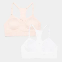 Fruit Of The Loom Girls Seamless Racerback Sports Bra 2 Pack -Kids Clothing Store GUEST 36dc979d 043d 462d a1e4 cc289a5ca262