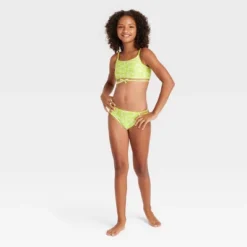 Girls' Make A Wish 2pc Bikini Set - Art Class™ Lime Green -Kids Clothing Store GUEST 378ce535 dedf 4400 9f84 44e66e363aa2