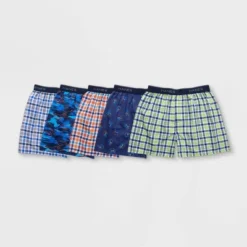 Hanes Boys' 5pk Boxer - Colors May Vary -Kids Clothing Store GUEST 37b00a14 ad8b 4564 bc4d af60656253b0