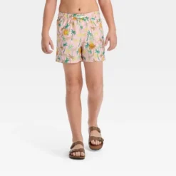 Boys' Palm Tree Swim Shorts - Art Class™ Pink -Kids Clothing Store GUEST 37cb25bb 3971 4f35 b7de 72e7f8bc014b
