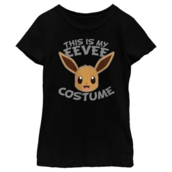 Girl's Pokemon Halloween This Is My Eevee Costume T-Shirt -Kids Clothing Store GUEST 389235ba 5194 4eb6 bb75 e6216332f08f