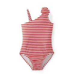 Hope & Henry Girls' Asymmetrical One-Piece Swimsuit, Kids -Kids Clothing Store GUEST 38b6c137 b756 47e8 a8f8 4578d9356536