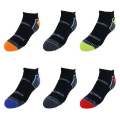 Fruit Of The Loom Boy's Active Low Cut Tab Socks (6 Pair) -Kids Clothing Store GUEST 3997ac72 fcbe 4a6c afc8 9f59d5d21a46